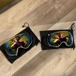 ROCKBROS Ski Goggles,AntiFog Snow/Snowboard Goggles for Adult&Kids UV Protection